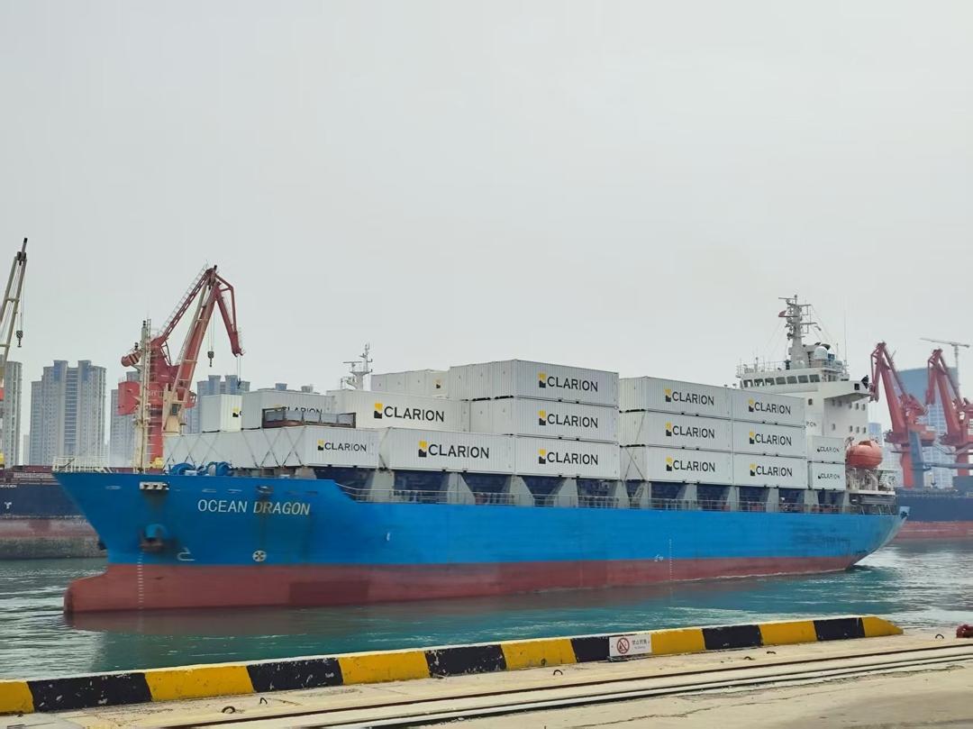 Ocean Dragon sets sail to Nigeria on maiden voyage with Clarion Shipping